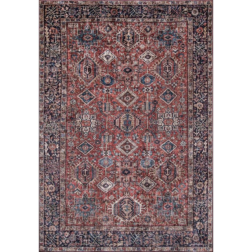 Brand New Momeni Karachi Rust Traditional Area Rug – 2′ × 3′